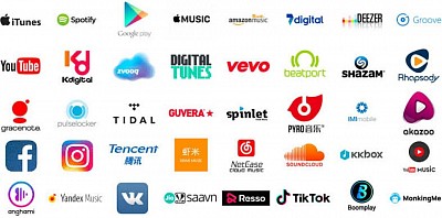 Largest network that releases tracks in India and internationally